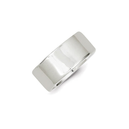 Sterling Silver 9mm Lightweight Flat Size 11 Band Ring