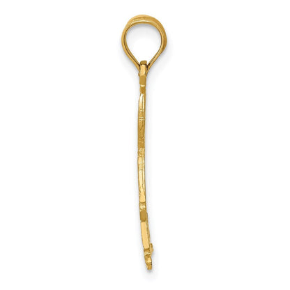 14k Yellow Gold Boy Charm