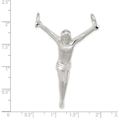 Sterling Silver Corpus (Crucified Christ) Pendant Holiday Gift for Women