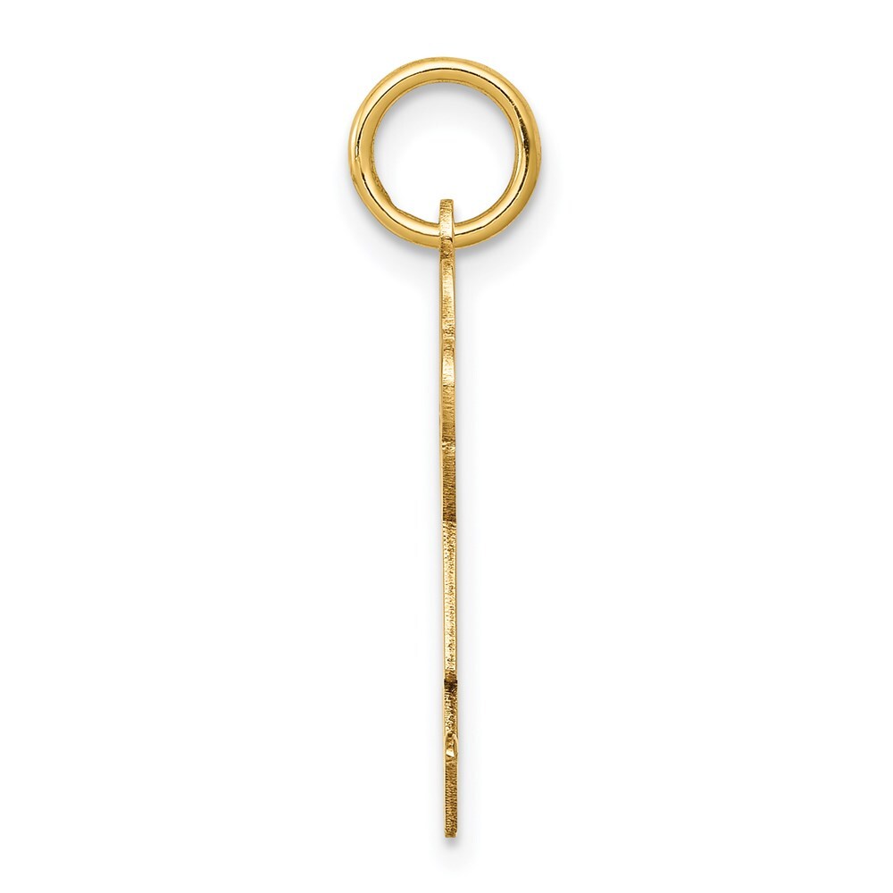 14k Yellow Gold Kid Charm Pendant for Women