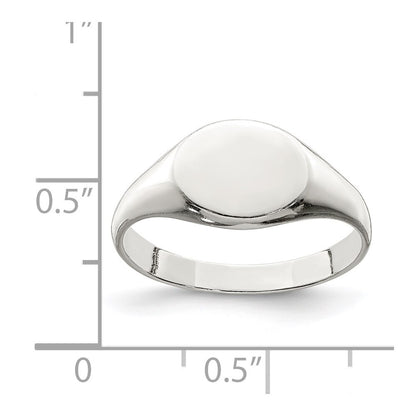 Sterling Silver Signet Ring Size 7