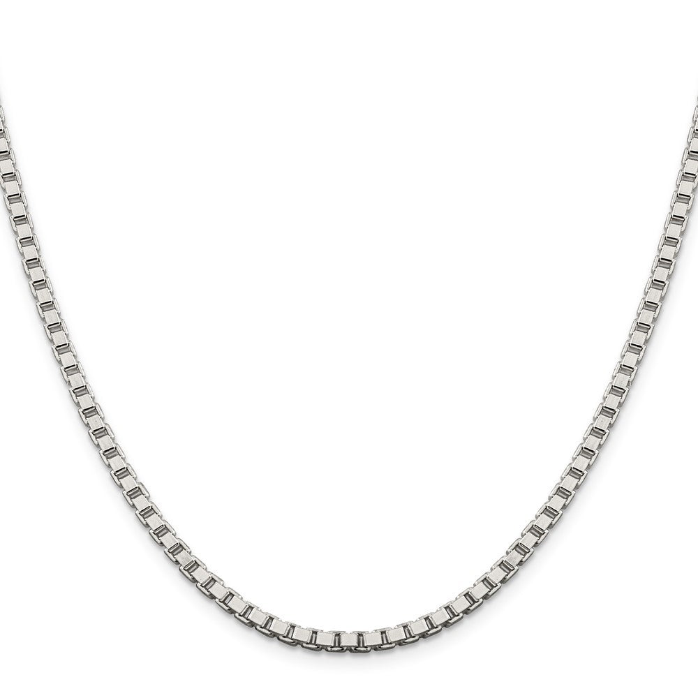 Sterling Silver 3.25mm Box Chain Necklace