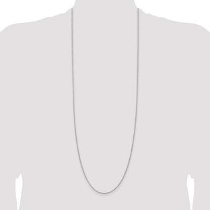 Sterling Silver 1.5mm Round Spiga Chain