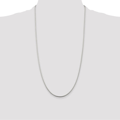Sterling Silver 1.75mm Snake Chain