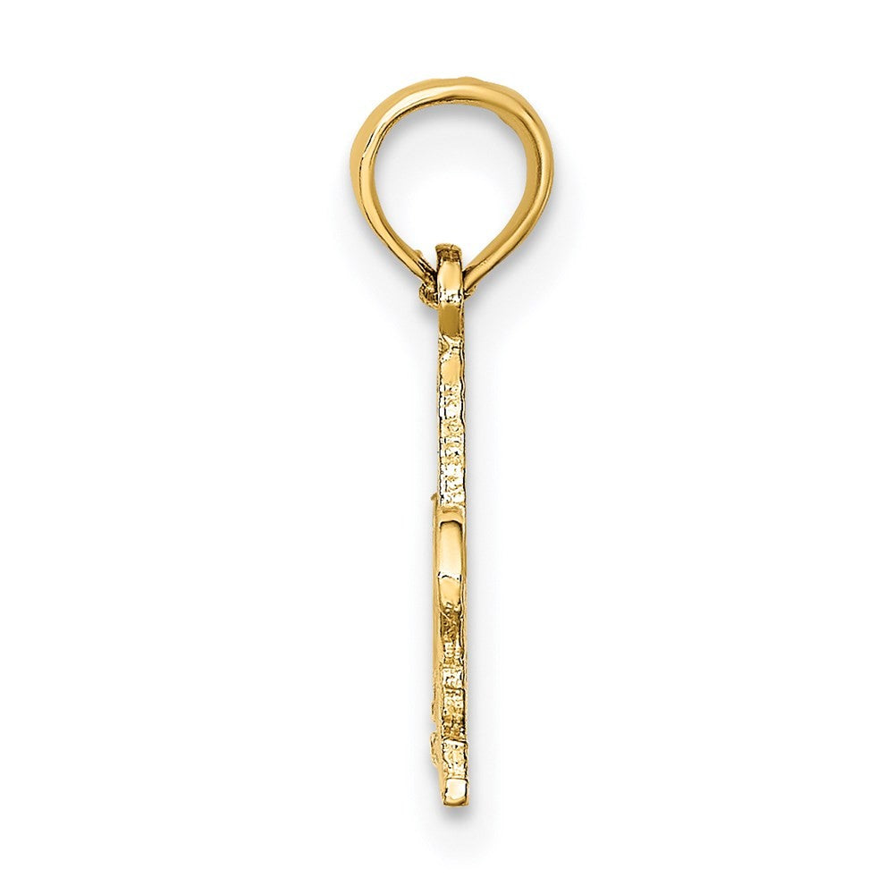 14k Yellow Gold #1 DISPATCHER Charm