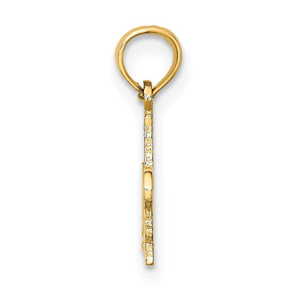 14k Yellow Gold #1 DISPATCHER Charm