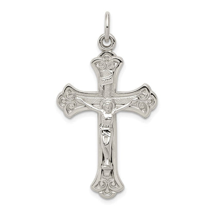 Sterling Silver INRI Crucifix Pendant Holiday Gift for Women