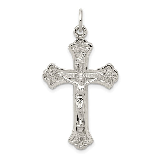 Sterling Silver INRI Crucifix Pendant Holiday Gift for Women