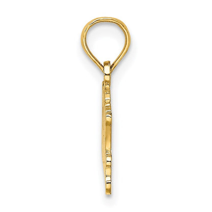 14k Yellow Gold I HEART MY PARAMEDIC Charm