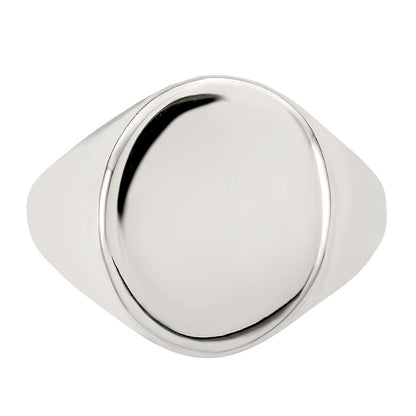 Sterling Silver Signet Ring Size 6