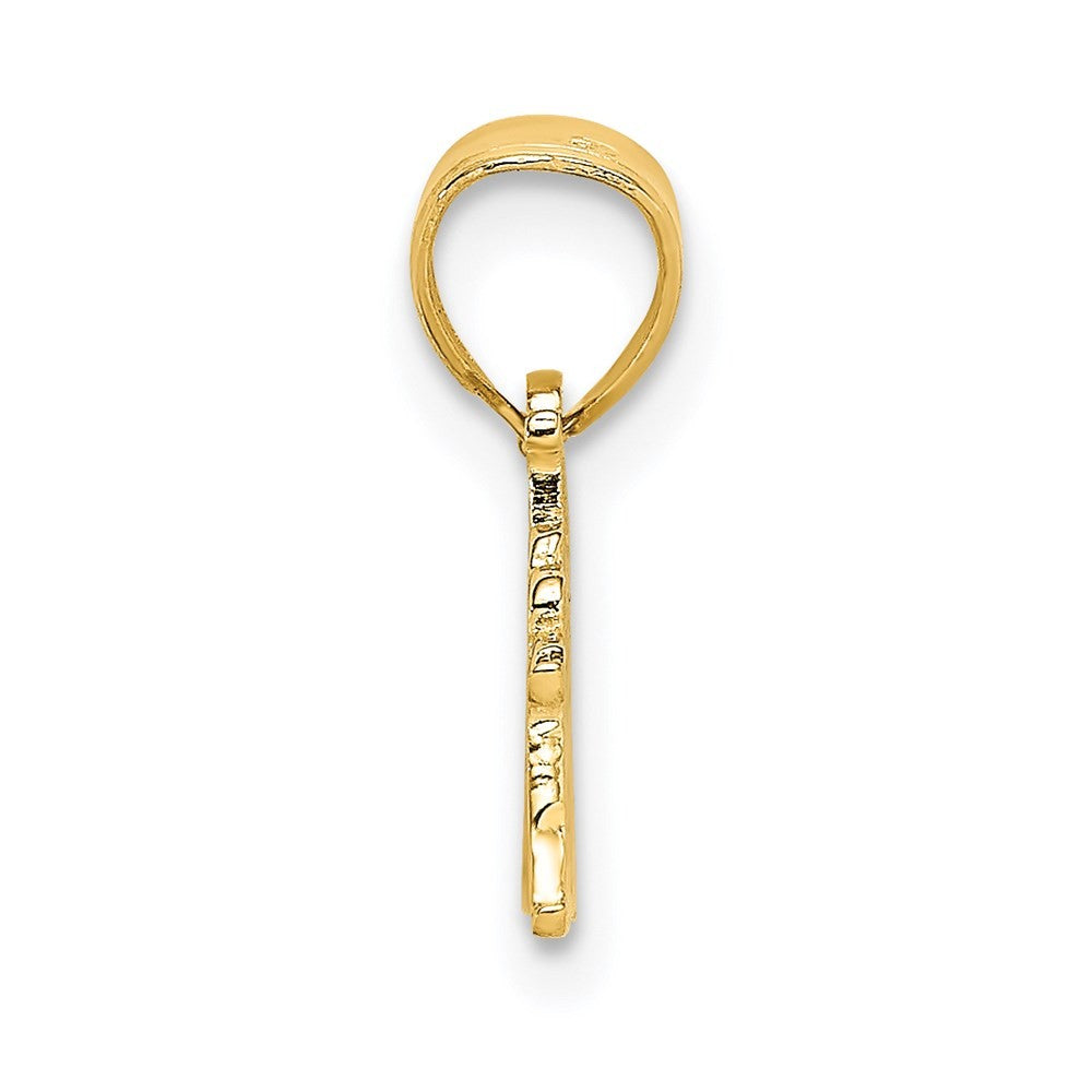 14k Yellow Gold #1 GRANDPA Charm