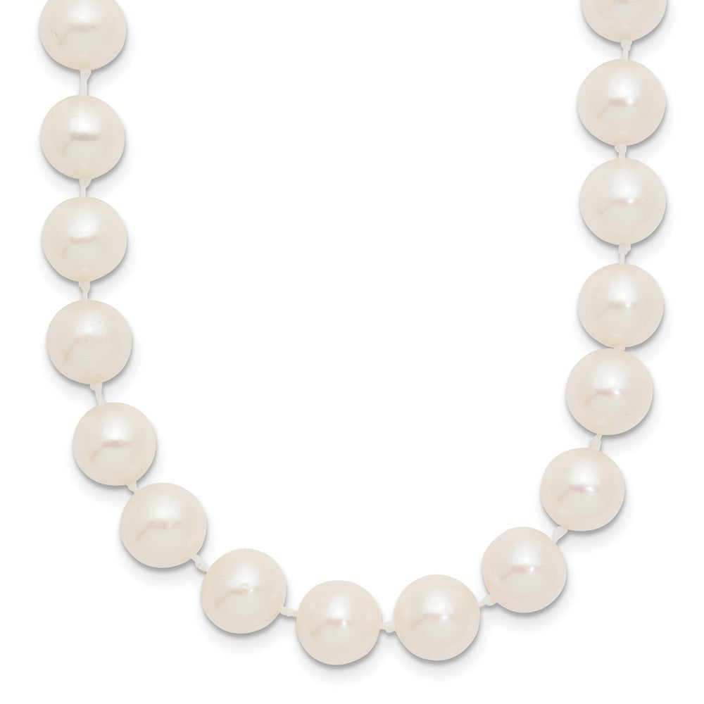 14k Yellow Gold 8-9mm White Freshwater Cultured Pearl 24 inch Necklace