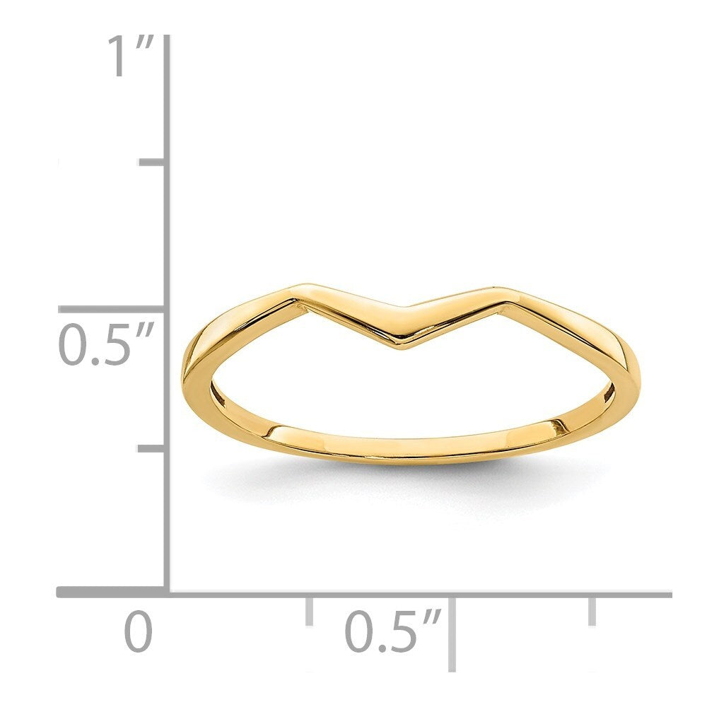 14K Yellow Gold Ring Size 7