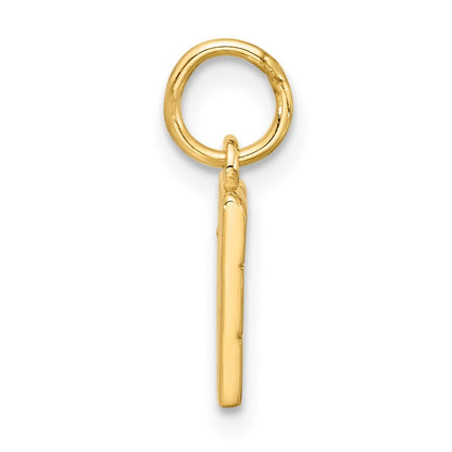 14k Yellow Gold Fancy Chocolate
