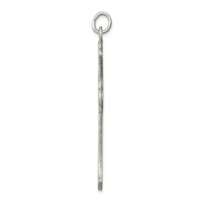 Sterling Silver Antiqued Cross Pendant Holiday Gift for Women