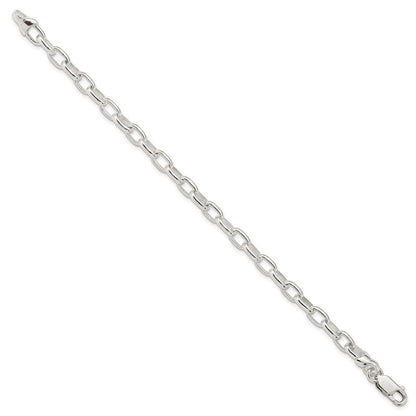 Sterling Silver 7.5inch Fancy Link Bracelet
