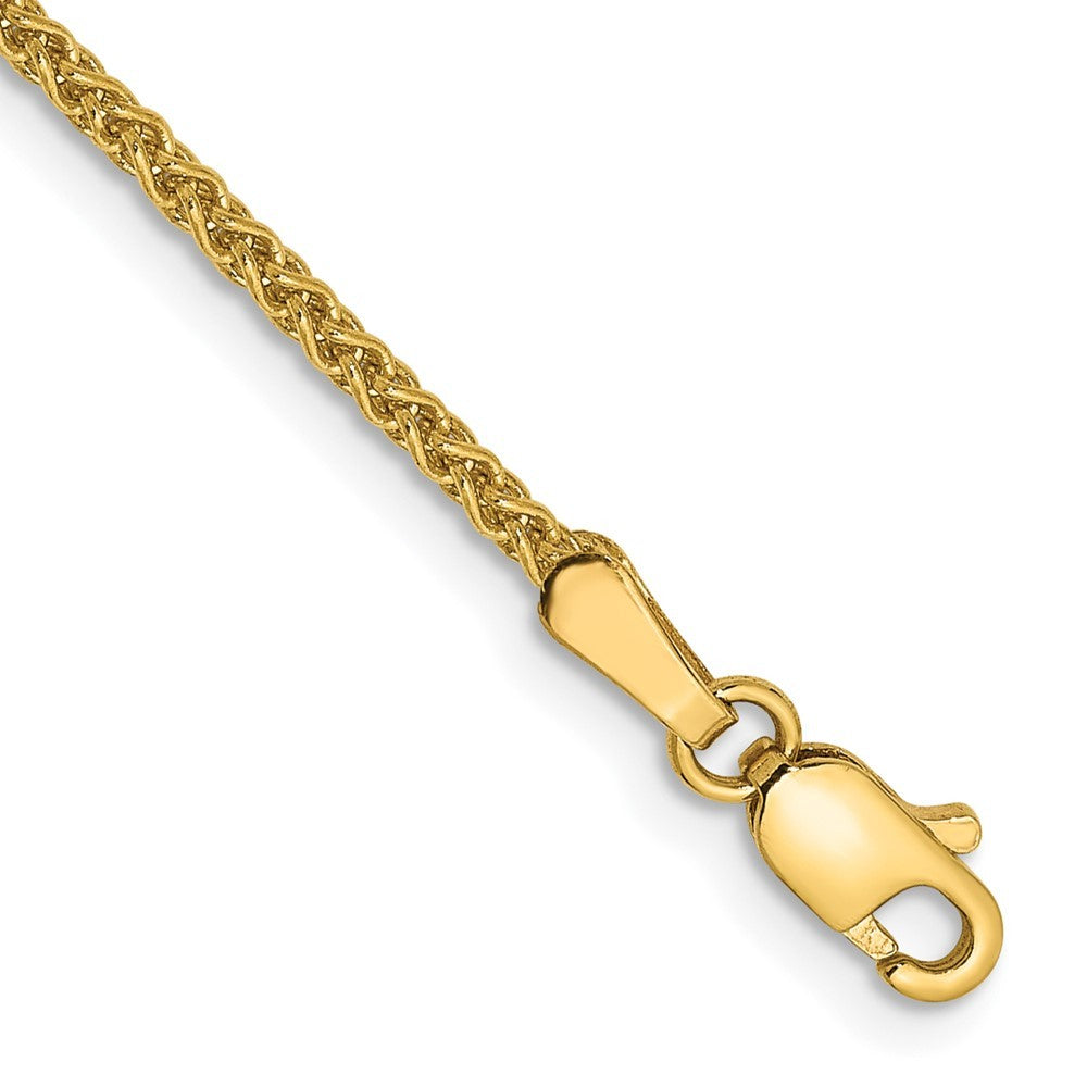 14k Yellow Gold 7 inch 1.7mm Spiga Bracelet