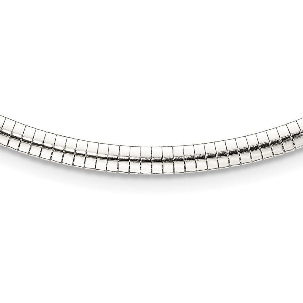 Sterling Silver 4mm Cubetto Necklace
