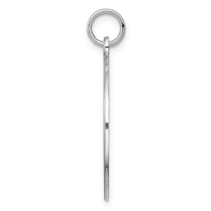 Sterling Silver Rhodium-plated US Navy Disc