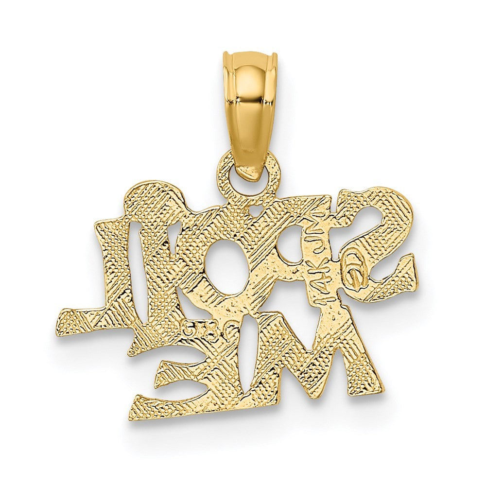 14k Yellow Gold SPOIL ME Charm