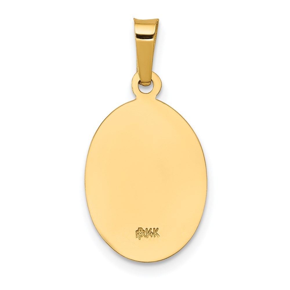14k Yellow Gold Saint Joseph Medal Charm