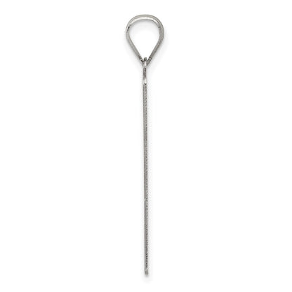 Sterling Silver The Hanged Man Tarot Card Pendant