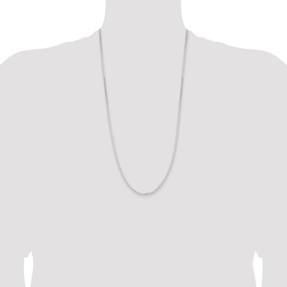 Sterling Silver 2.1mm Flat Anchor Chain