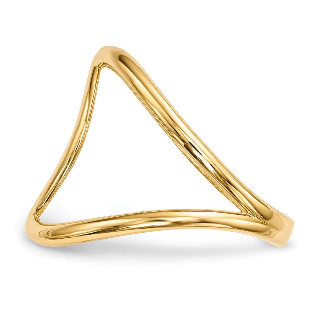 14K Yellow Gold Gold Polished Ring Size 7