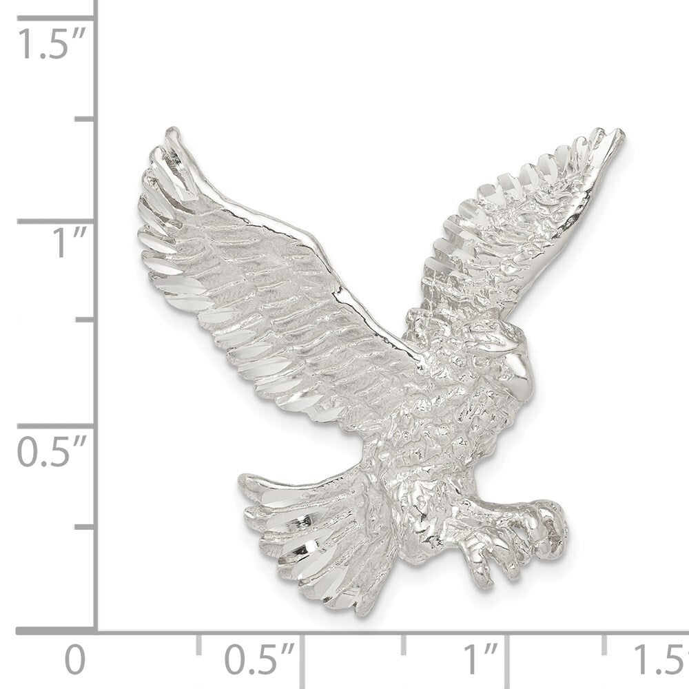 Sterling Silver Eagle Charm Holiday Gift for Women
