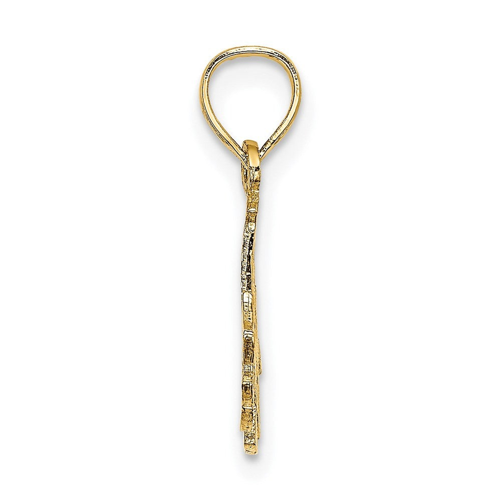 14k Yellow Gold #1 MAMA Charm