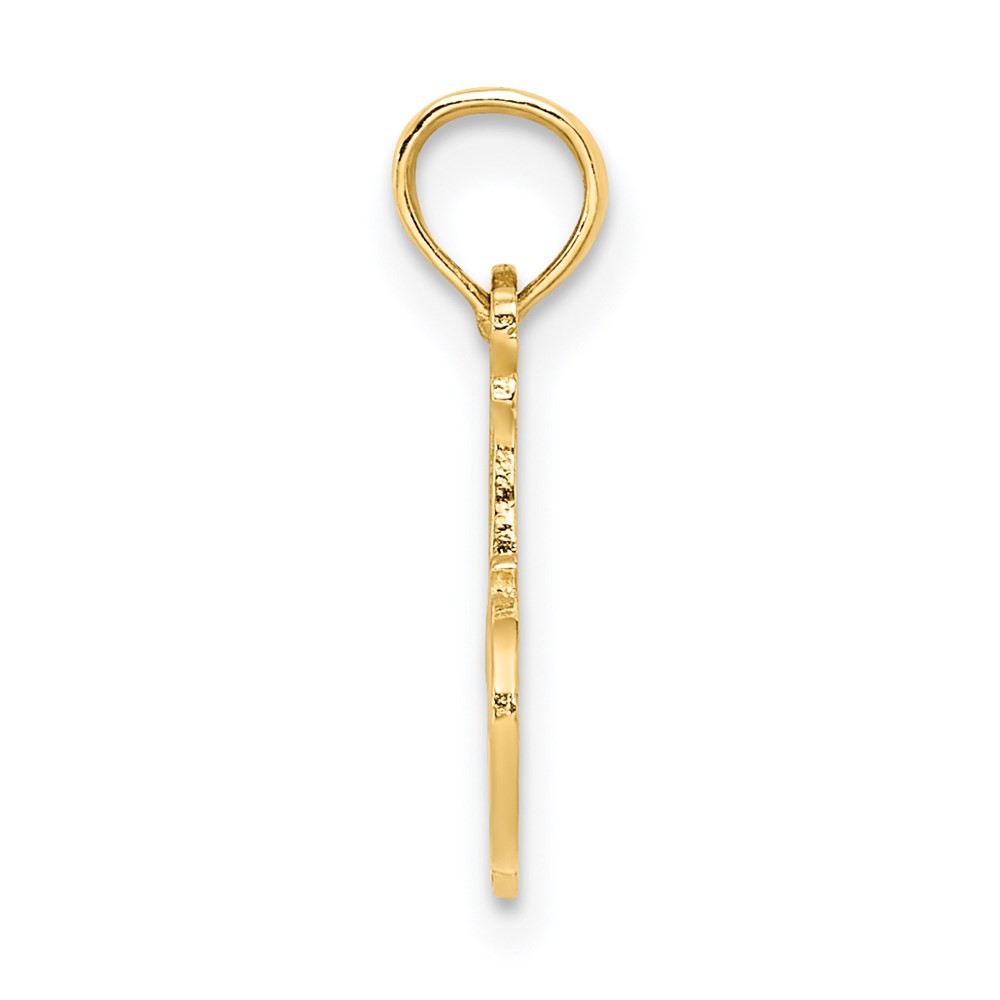 14k Yellow Gold #1 NIECE Charm