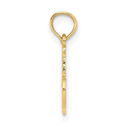14k Yellow Gold #1 NIECE Charm