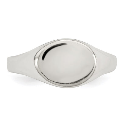 Sterling Silver Signet Ring Size 6
