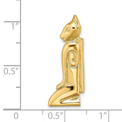 14k Yellow Gold MARCO ISLAND Cat Slide