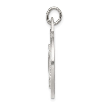 Sterling Silver Miraculous Medal Pendant Holiday Gift for Women