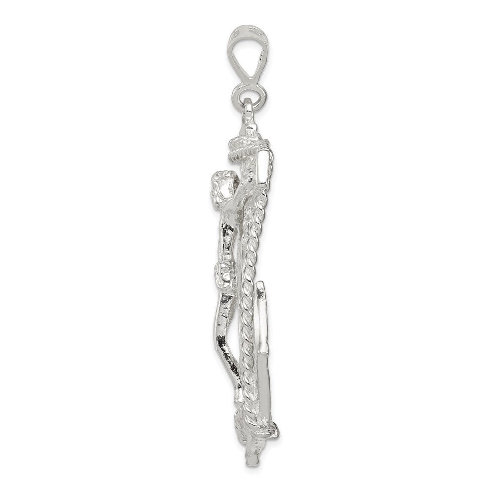 Sterling Silver Mariner Cross Pendant Holiday Gift for Women