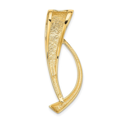 14k Yellow Gold Fits up to 8mm both Modern Slide