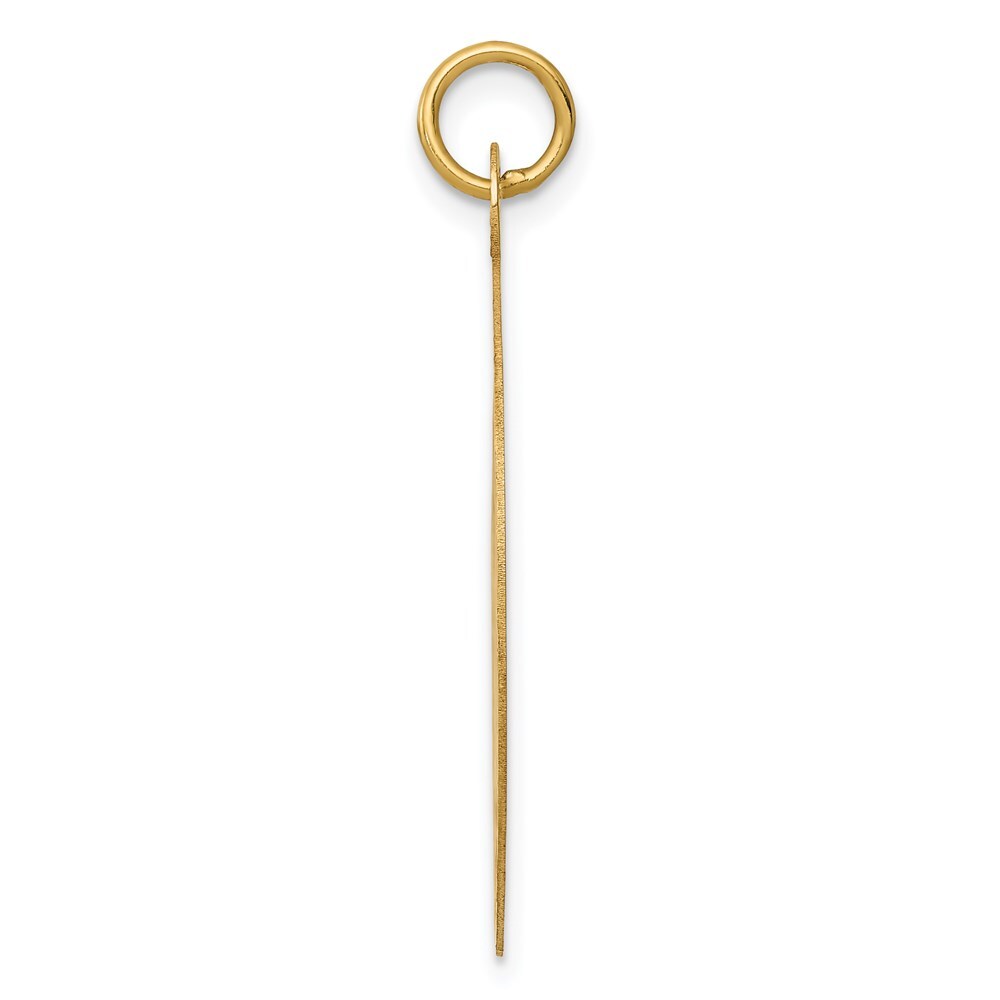 14k Yellow Gold HAPPY BIRTHDAY Charm Pendant for Women