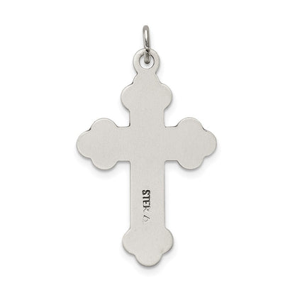 Sterling Silver Antiqued INRI Crucifix Pendant Holiday Gift for Women