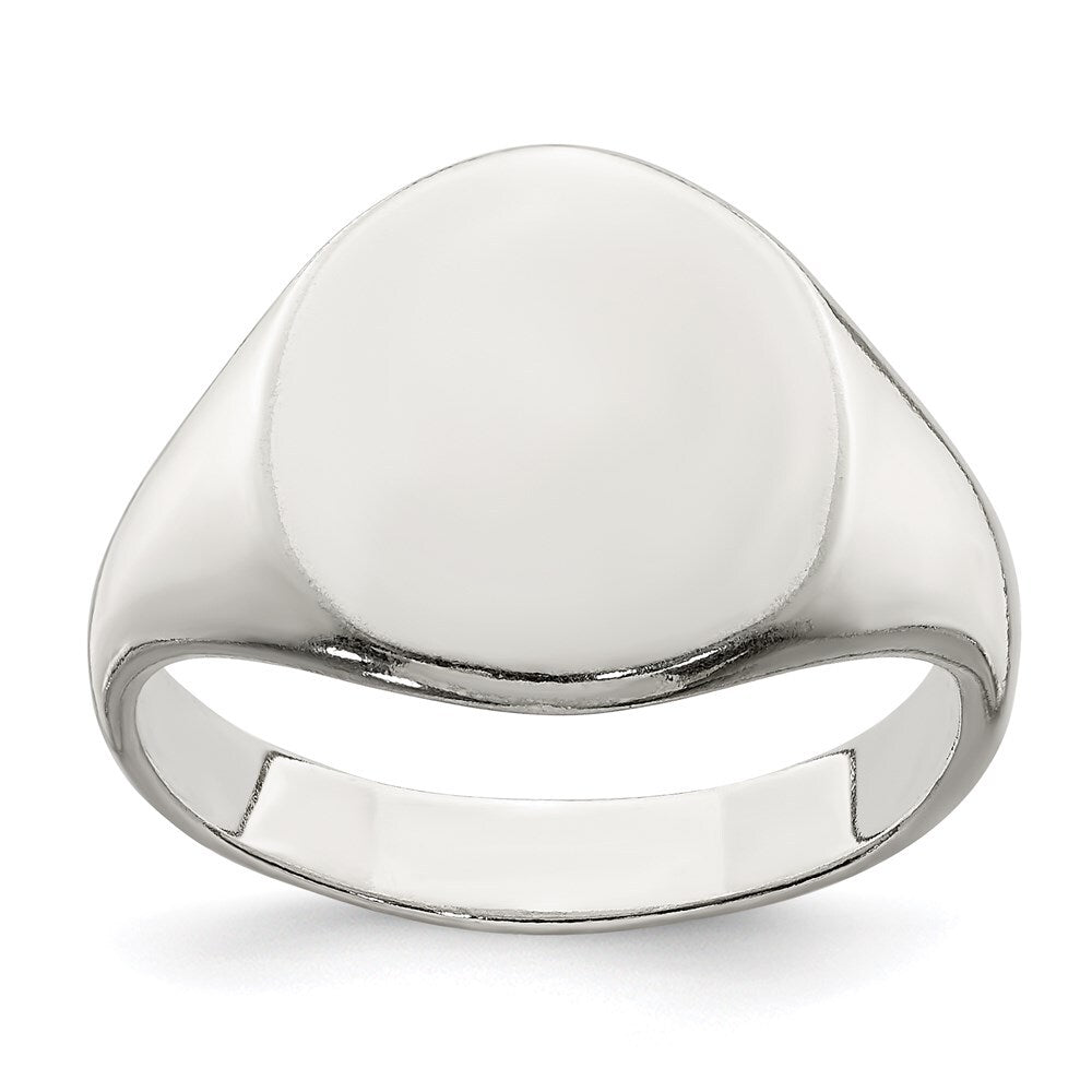 Sterling Silver Signet Ring Size 7