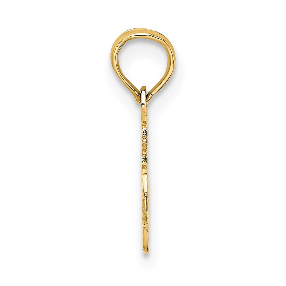 14k Yellow Gold #1 DAUGHTER Charm