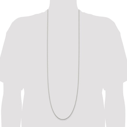 Sterling Silver 2.25mm Cable Chain