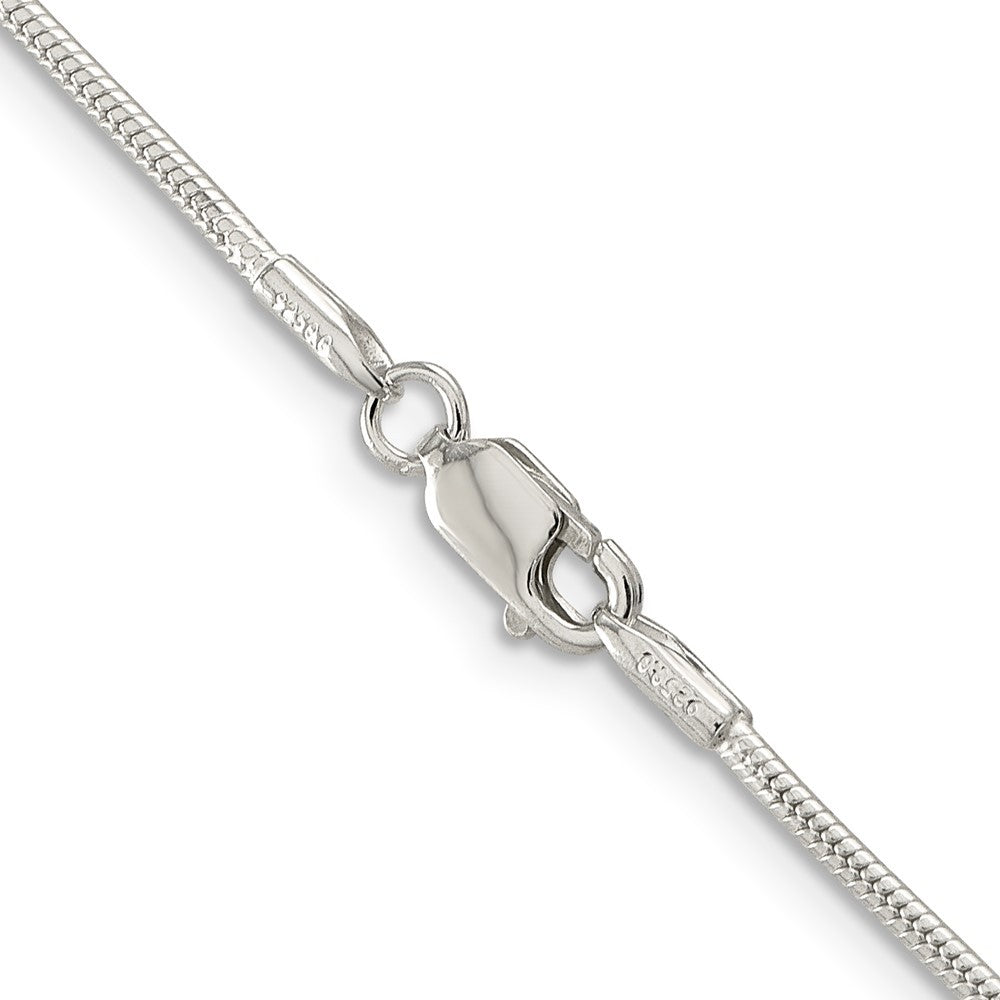 Sterling Silver 1.5mm Snake Chain Necklace