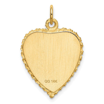 14k Yellow Gold 50th ANNIVERSARY Charm