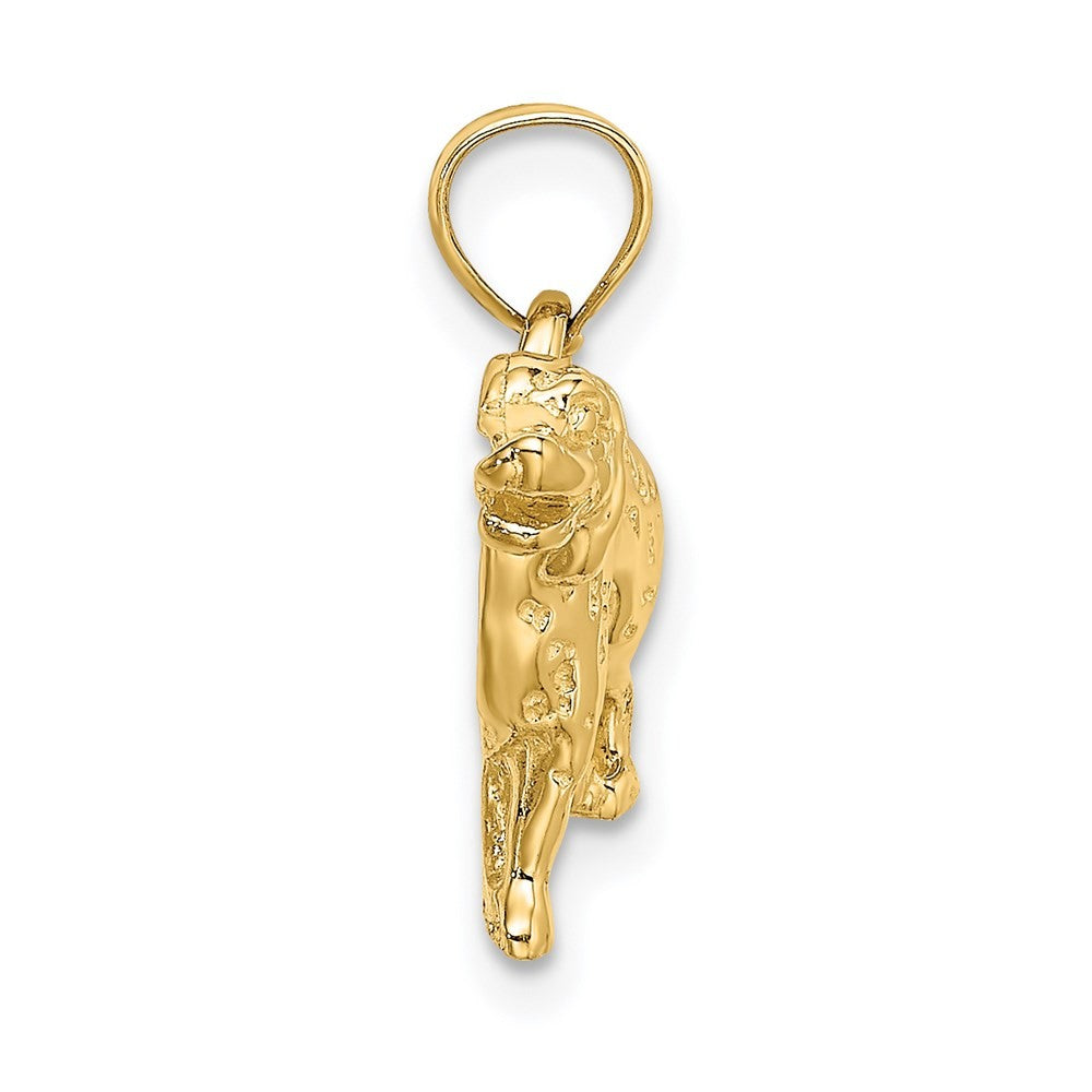 14k Yellow Gold Dalmatian Dog Charm