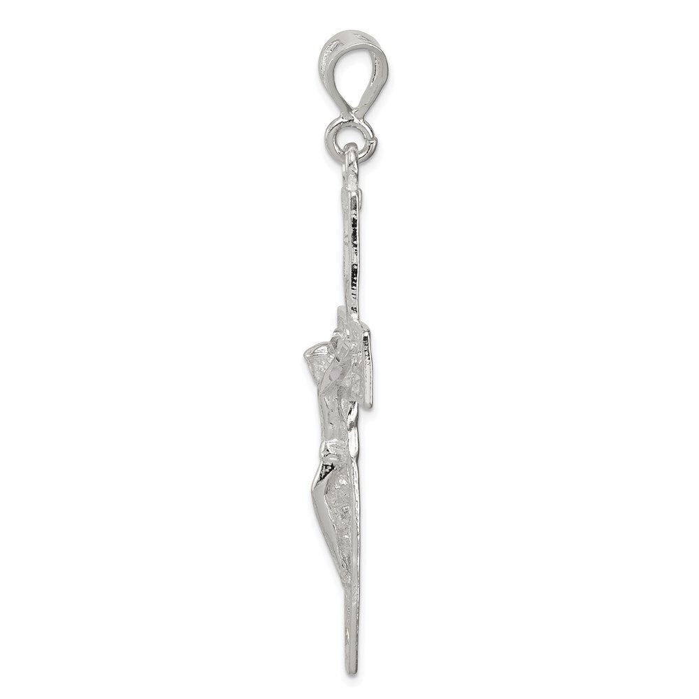 Sterling Silver Crucifix Pendant Holiday Gift for Women