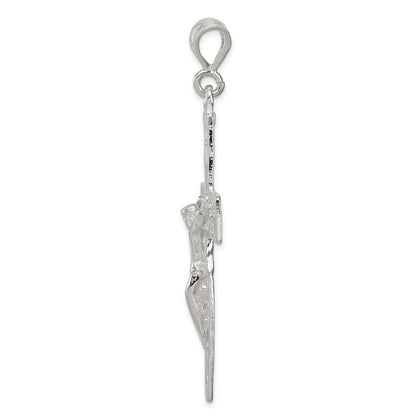 Sterling Silver Crucifix Pendant Holiday Gift for Women