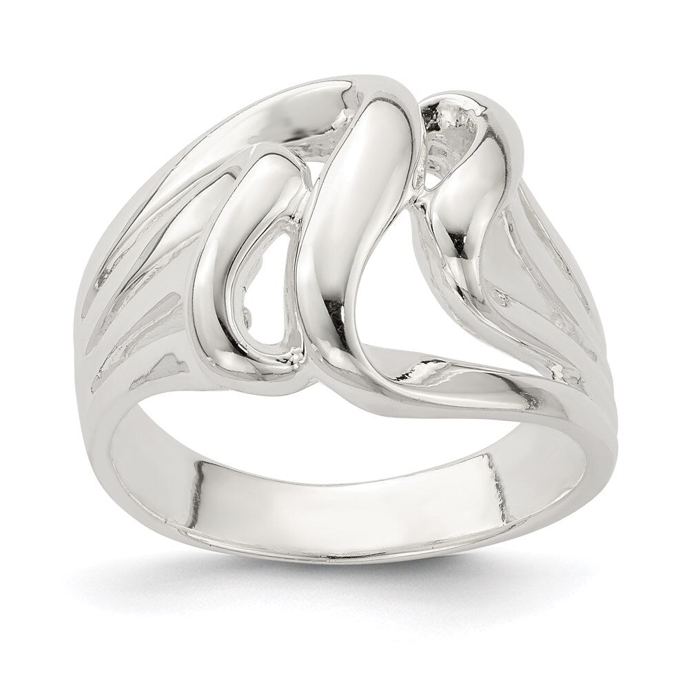 Sterling Silver Fancy Ring Size 7