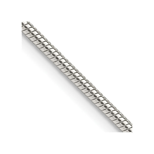Sterling Silver 1.75mm Snake Chain Necklace