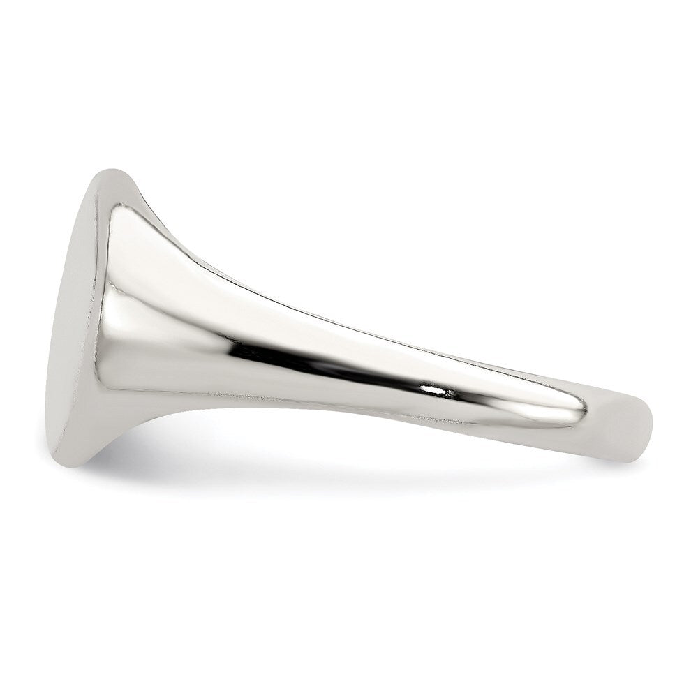 Sterling Silver Signet Ring Size 7